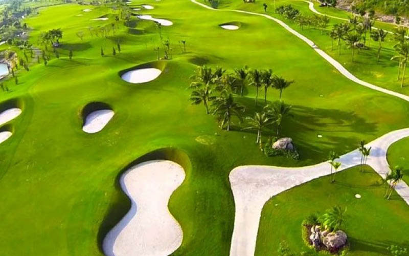 Sân golf mang đặc điểm nổi bật
