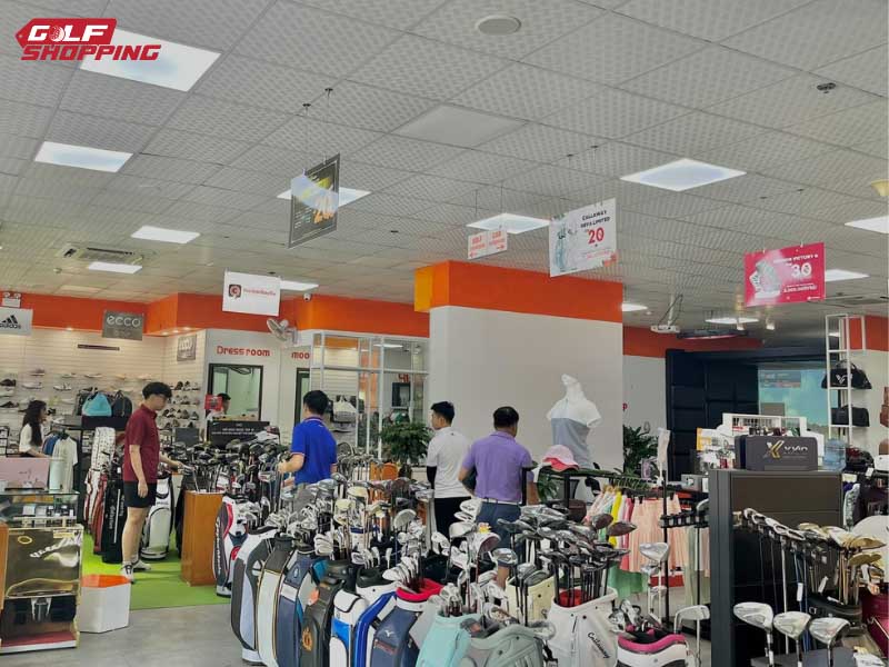 Hệ thống showroom và trung tâm kiểm định gậy cũ của GolfShopping