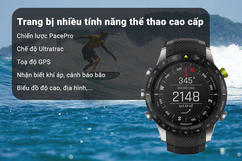 Đồng hồ golf Garmin Marq Athlete được nhiều golfer yêu thích