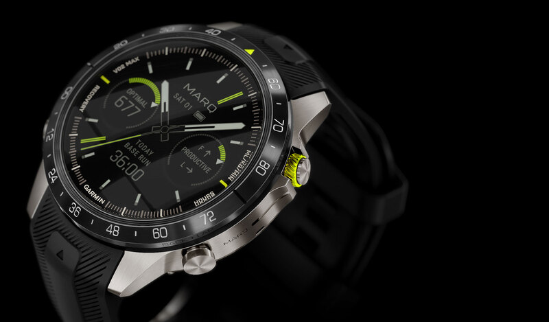 Đồng hồ Marq Athlete được trang bị nhiều tính năng theo dõi sức khỏe cao cấp