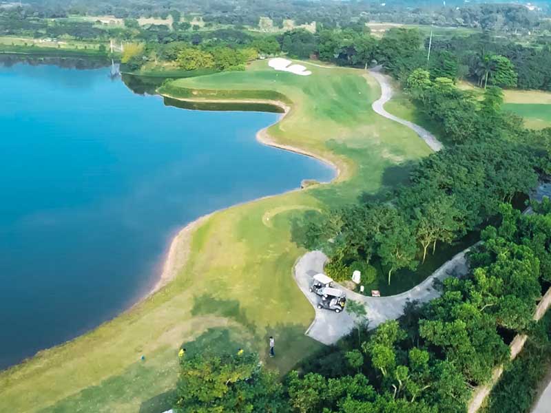 Sân golf Hà Nội còn có tên gọi khác là sân golf Minh Trí