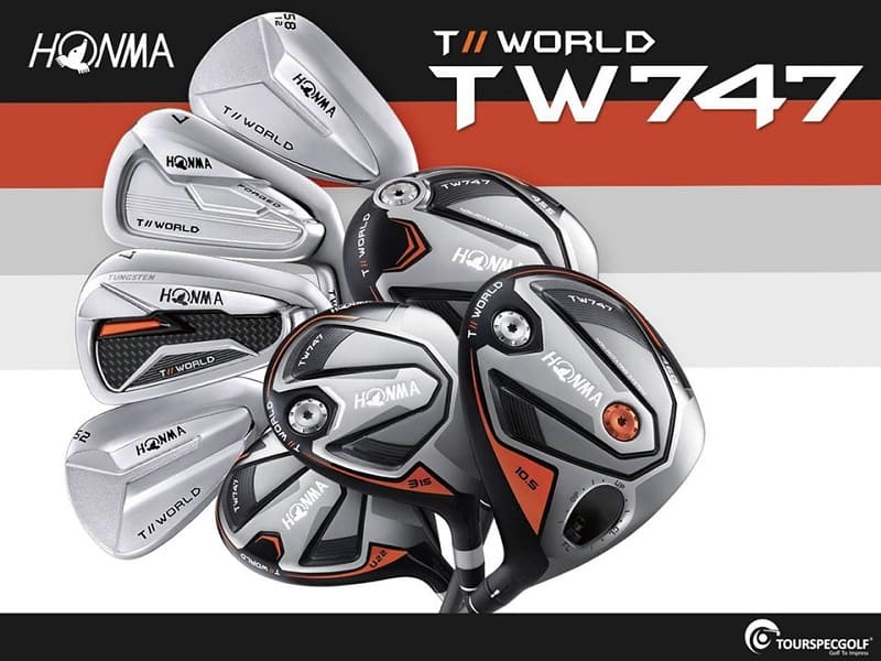 Bộ gậy cũ Honma TW 747 được tích hợp nhiều công nghệ nổi bật
