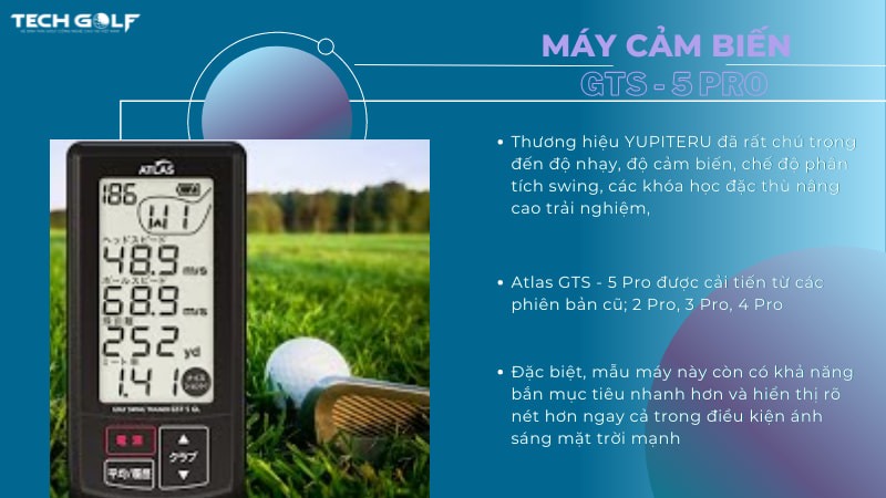 Máy cảm biến Atlas GST – 5 Pro