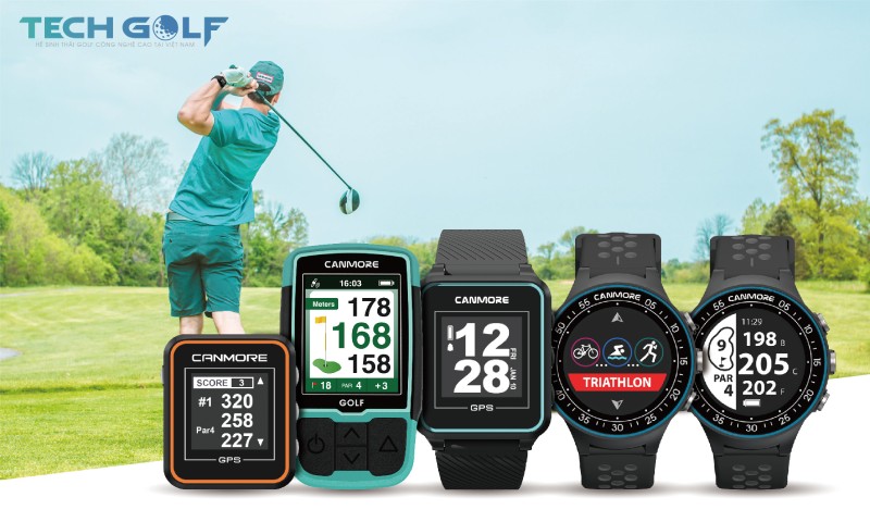 CANMORE cung cấp các thiết bị đồng hồ hỗ trợ golfer tốt nhất