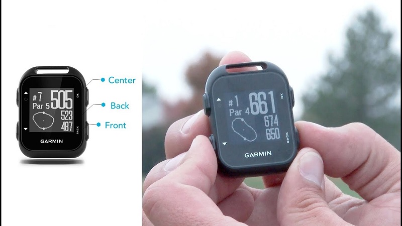 Đồng hồ sở hữu khả năng cập nhật sân golf hoàn toàn miễn phí