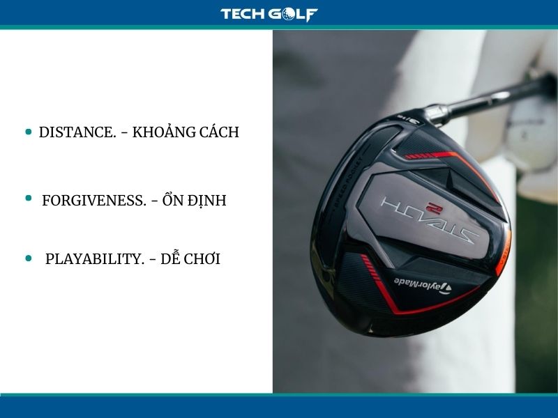 dòng gậy thế hệ mới của hãng Taylormade khi ứng dụng thành công công nghệ Carbon vào trong gậy golf