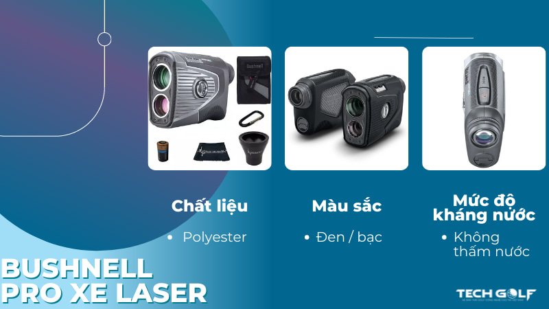 Ống nhòm Bushnell Pro XE laser sở hữu khá nhiều ưu điểm đột phá