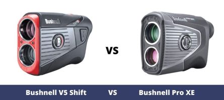 Hình ảnh Bushnell Pro XE vs V5 Shift