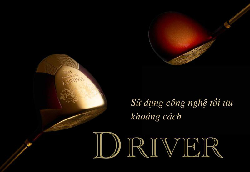 Gậy Driver Majesty Sublime nổi bật với công nghệ hiện đại về tối ưu khoảng cách