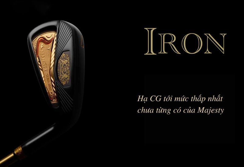 Gậy sắt Majesty Sublime có trọng tâm thấp nhất từ trước tới giờ