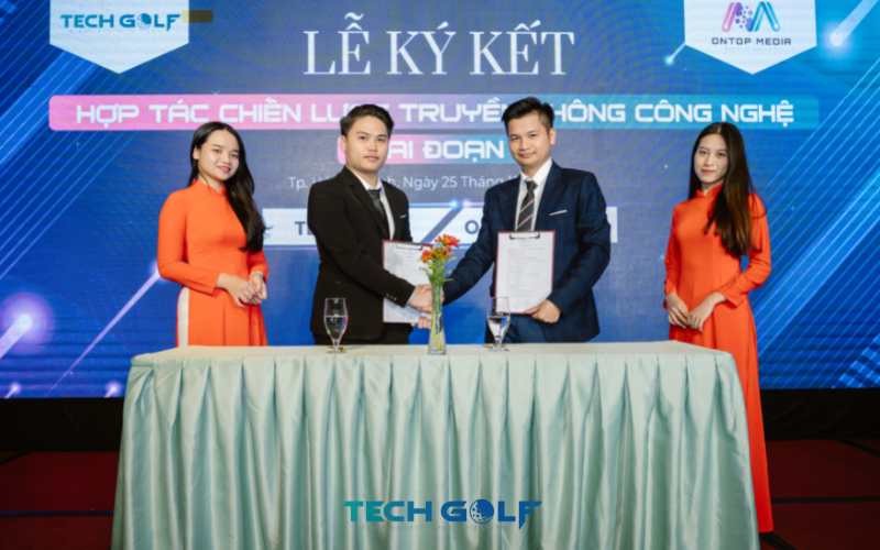 TechGolf chính thức ký kết cùng Ontop Media triển khai chiến lược truyền thông công nghệ giai đoạn III 
