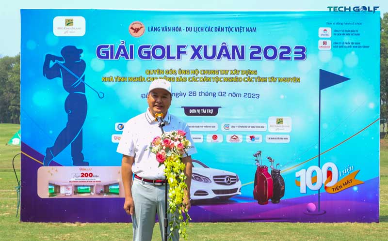 Techgolf tài trợ giải golf thiện nguyện Xuân 2023 do Làng Văn hóa Việt Nam tổ chức