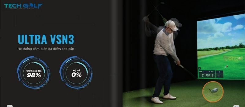 OKOGOLF với độ chính xác 98% và độ trễ 0%