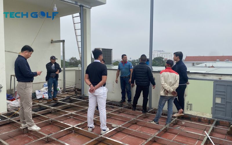 100% quá trình thi công được giám sát bởi các kỹ sư Hàn Quốc