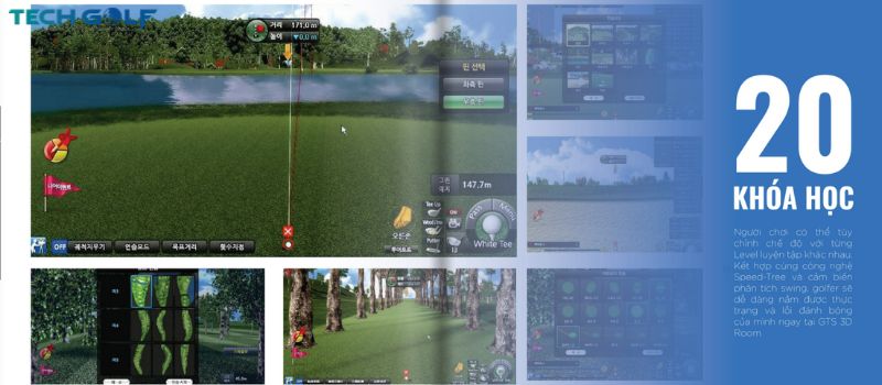 20 khóa học với level luyện tập khác nhau