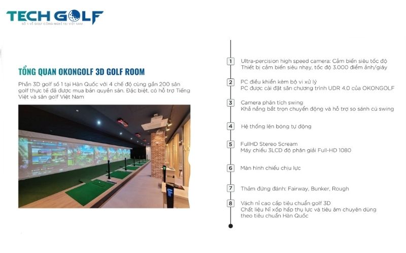 Tổng quan gói lắp đặt OKONGOLF