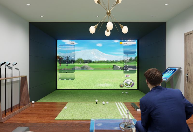 giá lắp đặt phòng golf 3D
