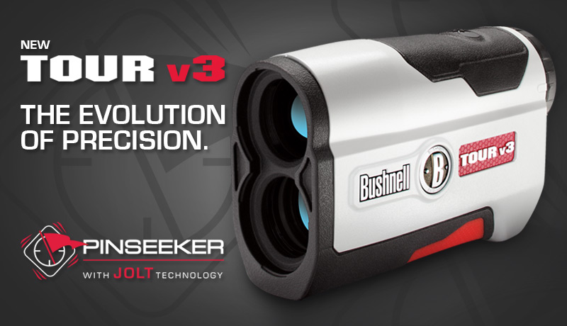 Bushnell Tour V3 cho khoảng cách đo tốt