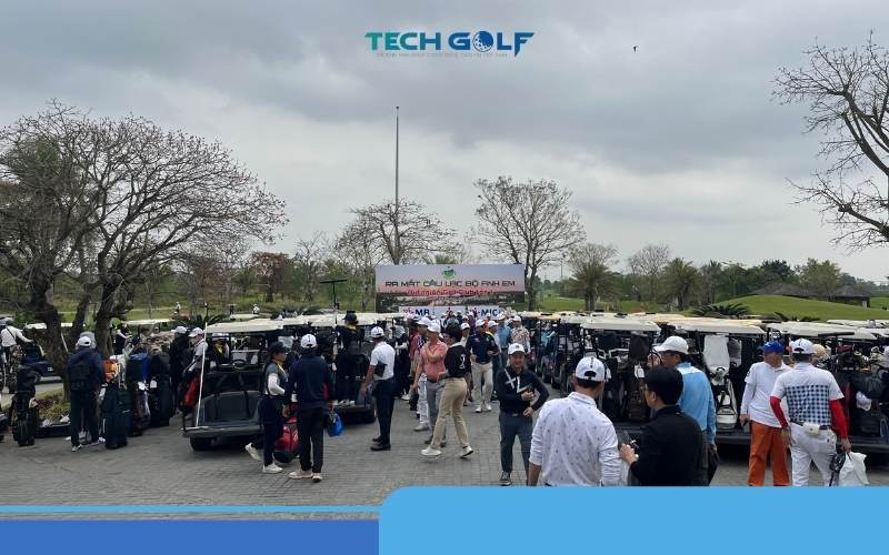 Nhà tài trợ vàng Techgolf góp mặt trong giải đấu CLB Anh em Golf Club Tại Vinpearl Hải Phòng