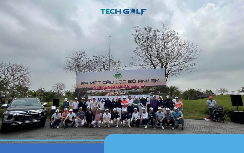 Nhà tài trợ vàng Techgolf góp mặt trong giải đấu CLB Anh em Golf Club Tại Vinpearl Hải Phòng