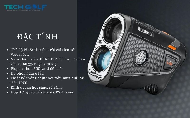 hình ảnh ống nhòm đo khoảng cách bushnell tour v6