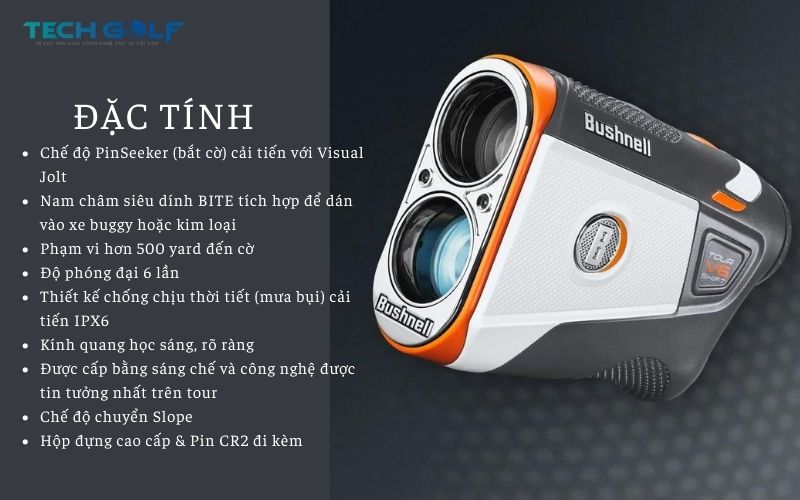 hình ảnh ống nhòm đo khoảng cách bushnell tour v6 shift