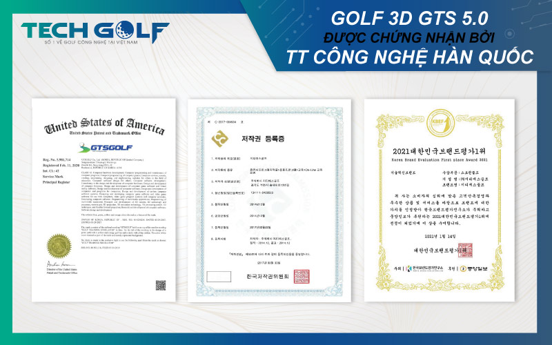 Chứng chỉ đạt chuẩn của GTS