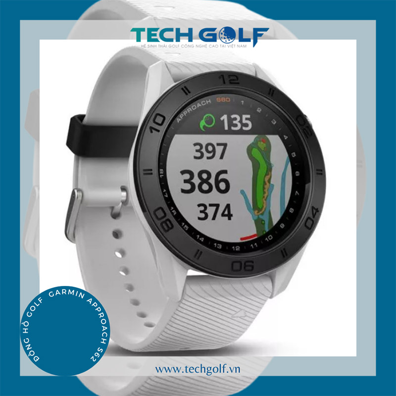 Garmin S62 có thiết kế thẩm mỹ cao, mang đậm phong cách thể thao