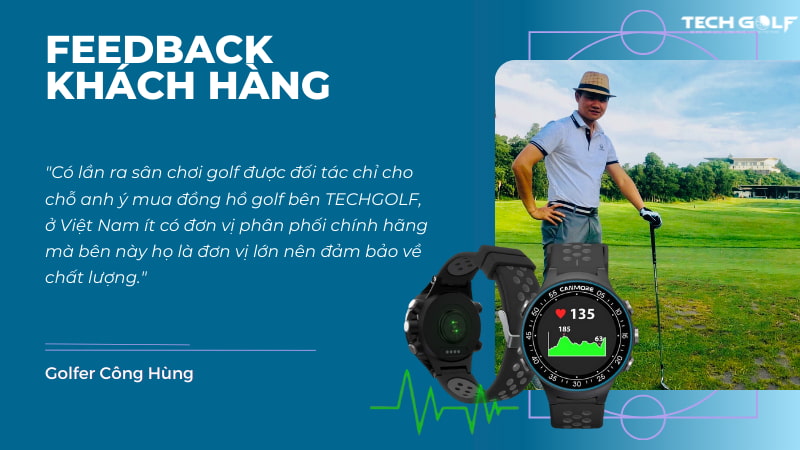 TechGolf nhận được đánh giá tích cực từ các golfer