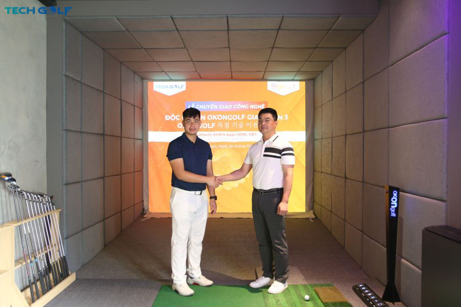 Techgolf và Okongolf bắt tay ký kết chuyển giao công nghệ