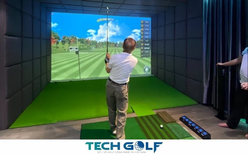 dự án lắp đặt phòng golf 3d