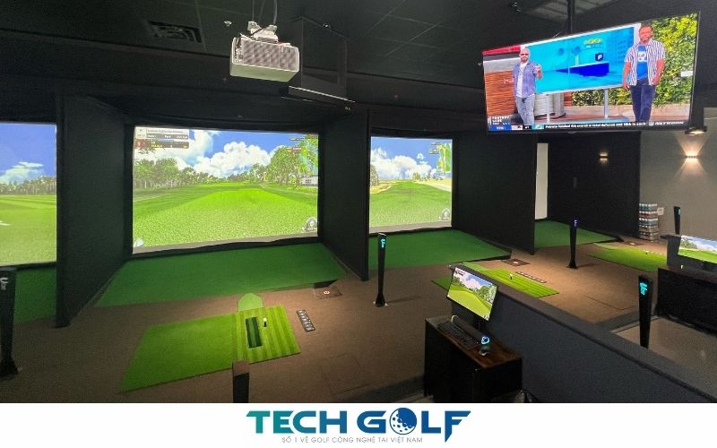 dự án lắp đặt phòng golf 3d