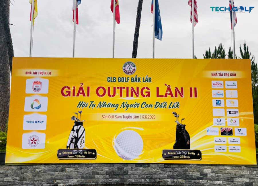 Các nhà tài trợ của giải golf CLB golf Đăk Lăk