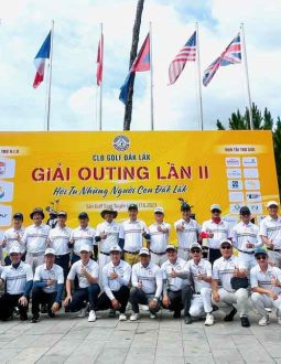 Giải outing lần 2 của câu lạc bộ golf Đăk Lăk