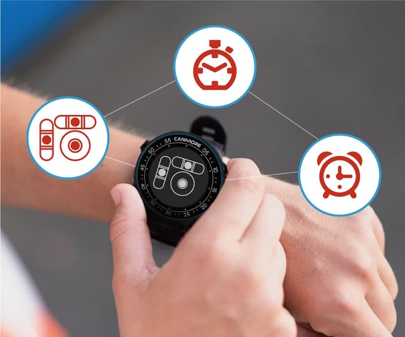 Đồng hồ sở hữu thông số kỹ thuật ấn tượng