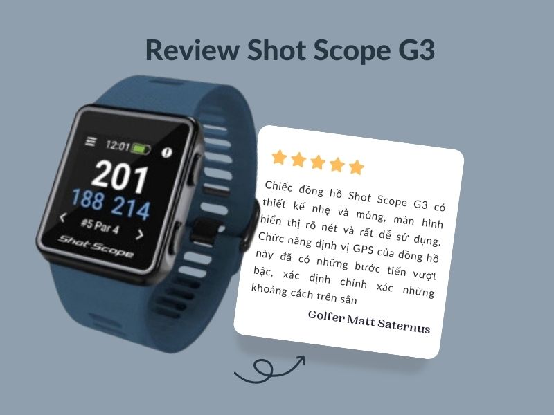 Đánh giá của golfer Matt Saternus
