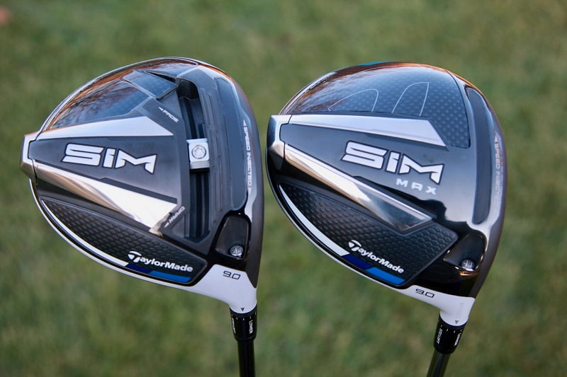 So sánh giữa TaylorMade SIM và SIM Max