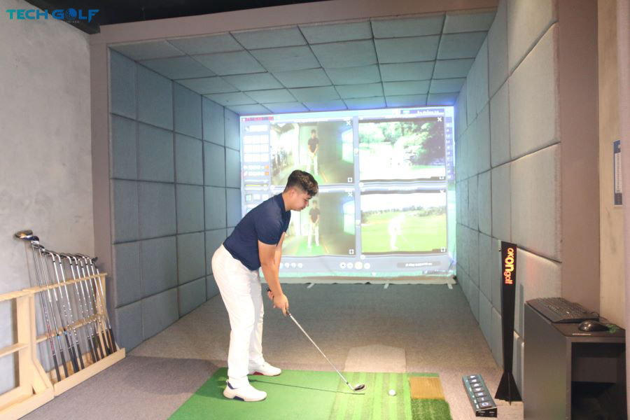Đội ngũ Techgolf trải nghiệm công nghệ Okongolf