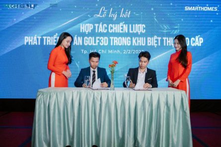 Techgolf và Smarthomes ký kết hợp tác phát triển phòng golf 3D