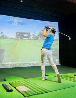 Golfer có thể chơi golf trong phòng 3D vào bất kỳ thời điểm nào