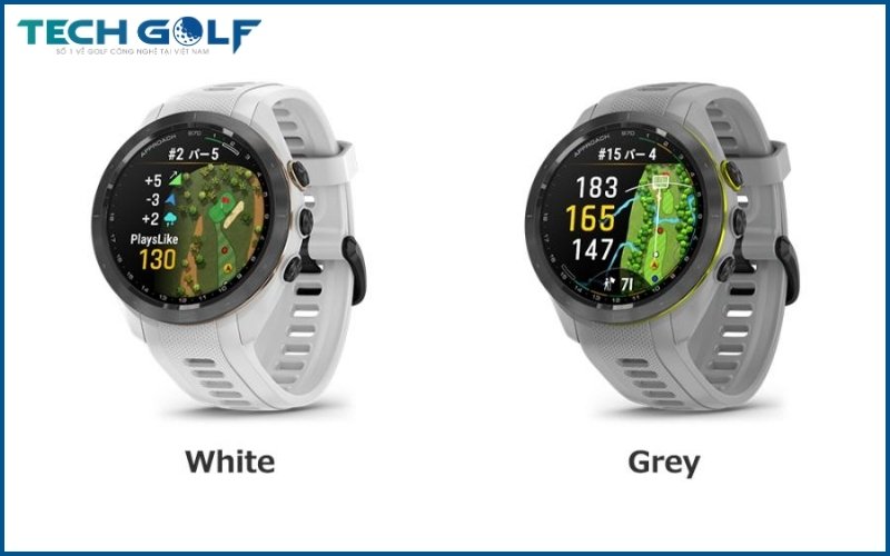 Đồng hồ Garmin S70 - thiết bị hỗ trợ tính năng Garmin Express để cập nhật bản đồ sân golf mới nhất