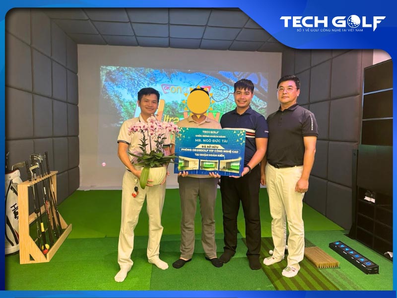 Chúc mừng anh Ngô Đức Tài sở hữu phòng golf 3D Okongolf sang trọng