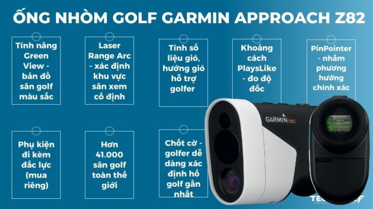 Ống Nhòm Golf Garmin Approach Z82
