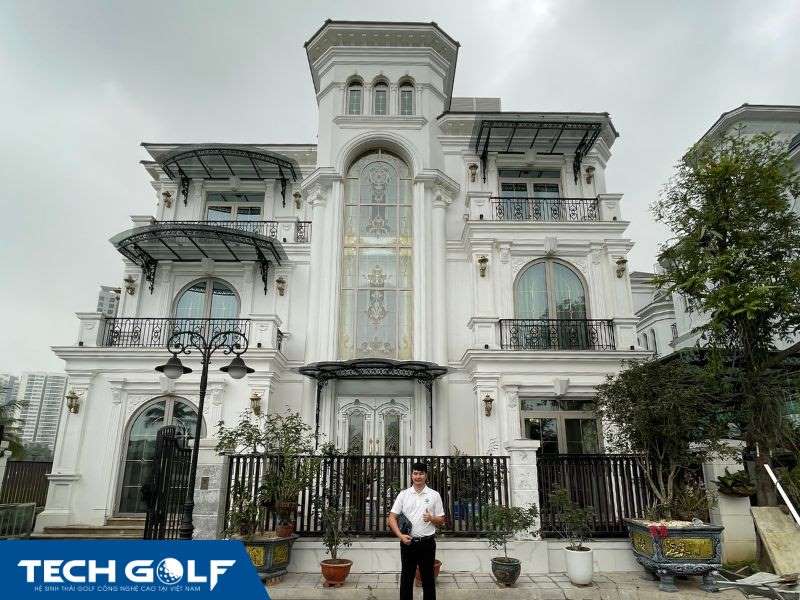 Techgolf - cung cấp dịch vụ lắp đặt phòng golf 3d tại biệt thự