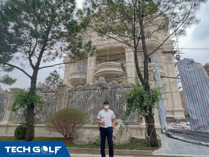 Techgolf - cung cấp dịch vụ lắp đặt phòng golf 3d tại biệt thự