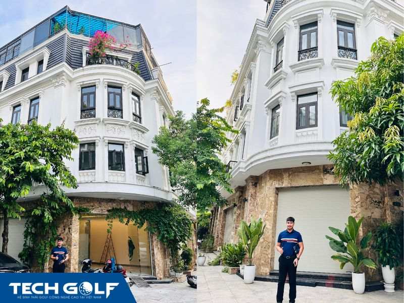 Techgolf - cung cấp dịch vụ lắp đặt phòng golf 3d tại biệt thự