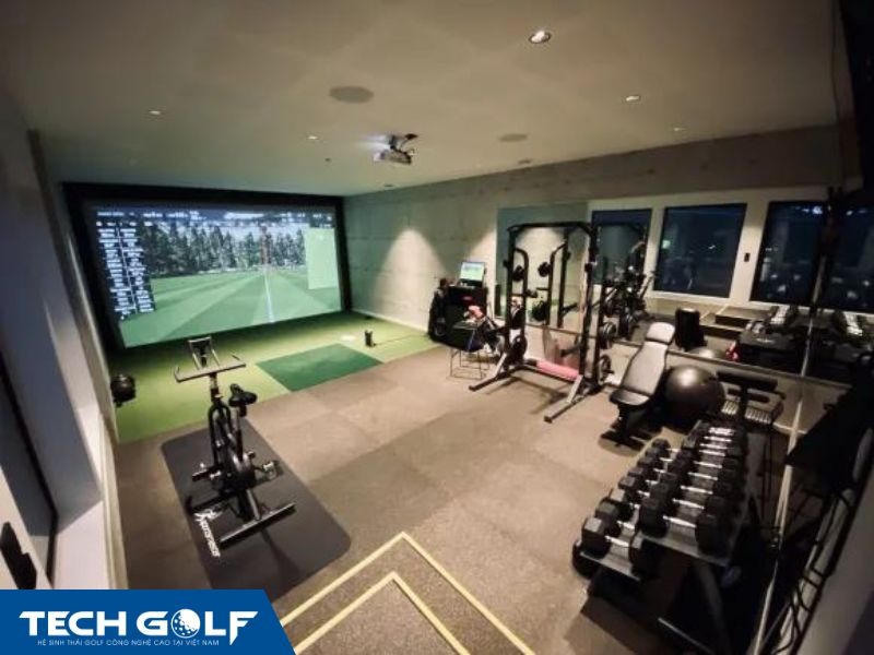 Techgolf - cung cấp dịch vụ lắp đặt phòng golf 3d tại biệt thự