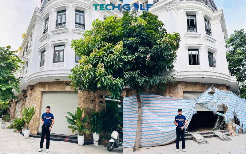 Khảo sát không gia lắp đặt phòng golf 3D cao cấp cho biệt thự ở Phú Thọ