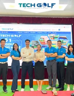 Đội ngũ Techgolf miền Bắc trong buổi đào tạo