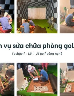Dịch vụ sửa chữa phòng golf 3d tại Techgolf - Cam kết mang đến trải nghiệm chơi golf tại nhà tốt nhất